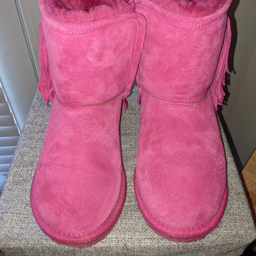 Lamo Girls Pink Boots